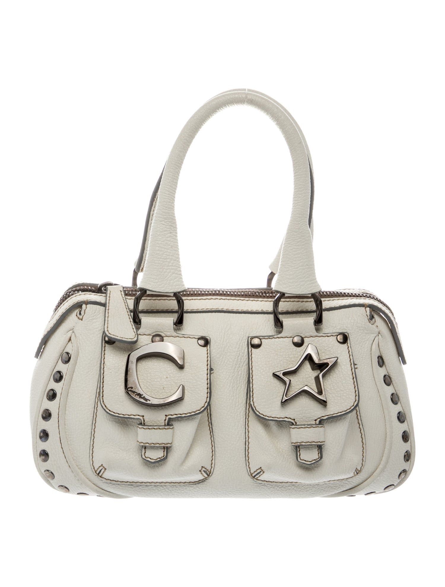 Corto Moltedo Leather Top Handle Bag