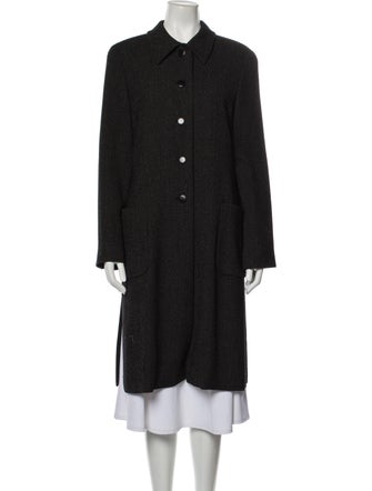 Max Mara Tweed Pattern Coat