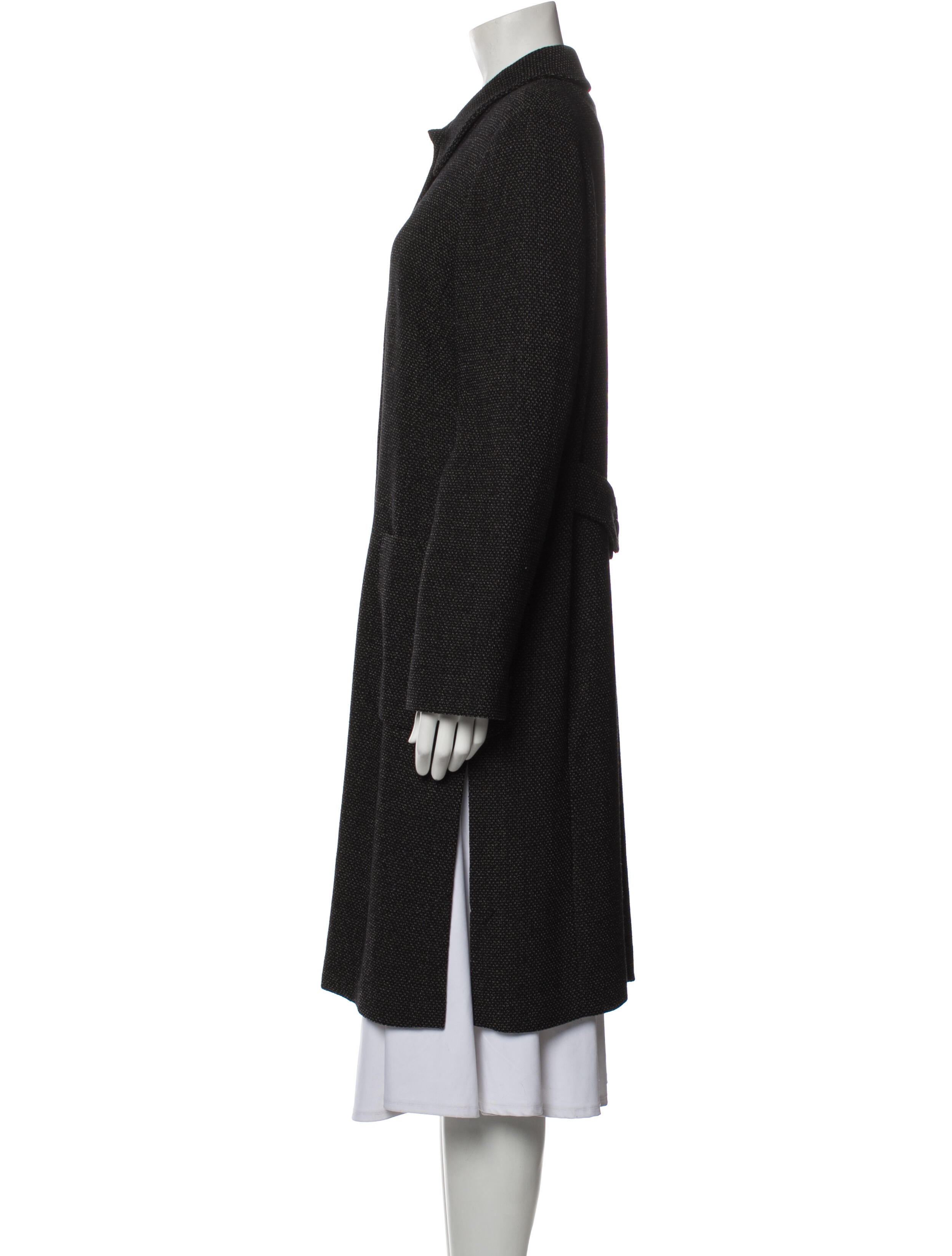 Max Mara Tweed Pattern Coat