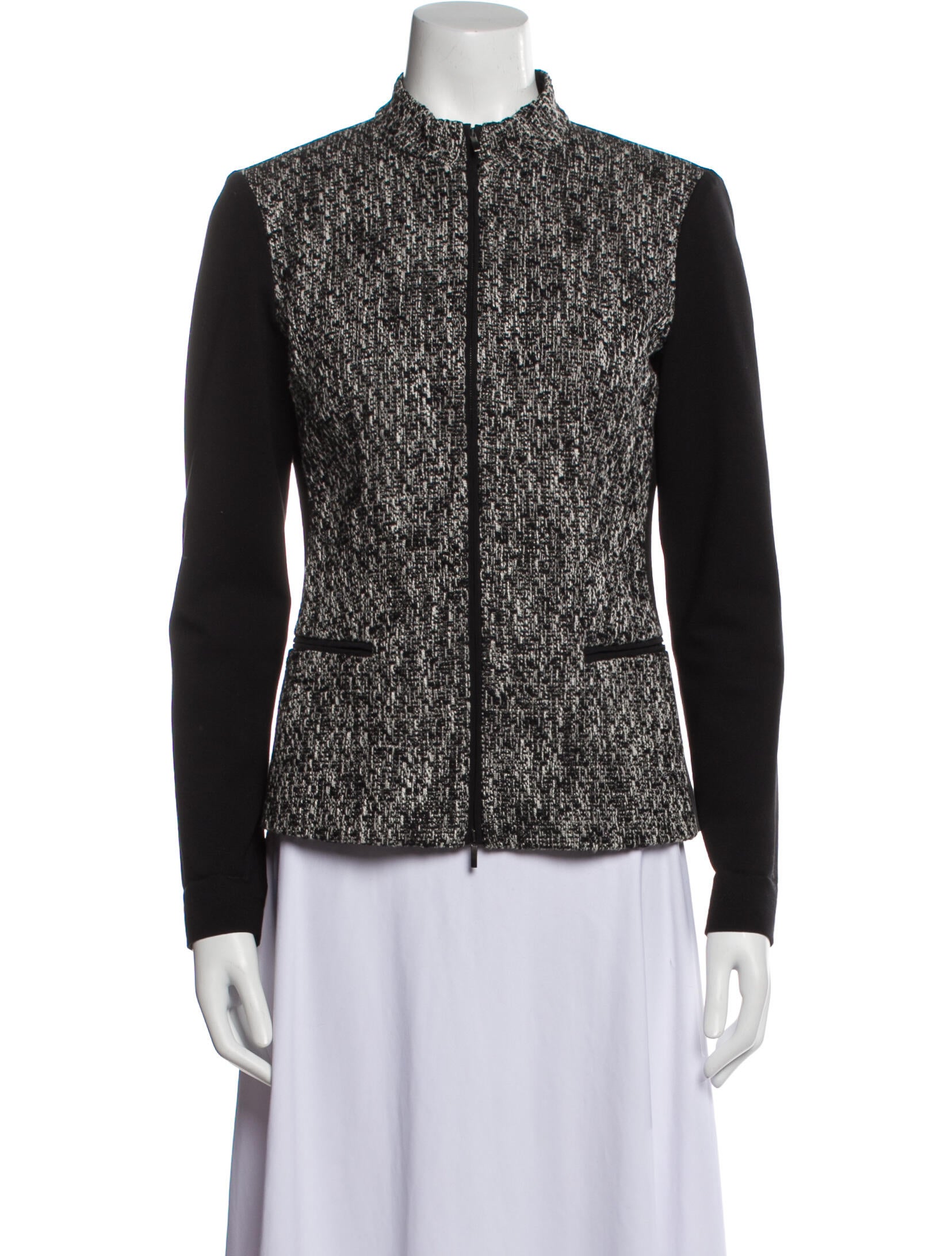 balenciaga tweed jacket