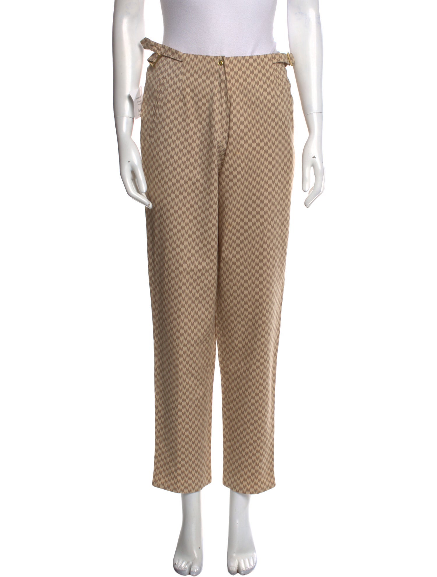 Max Mara Printed Straight Leg Pants