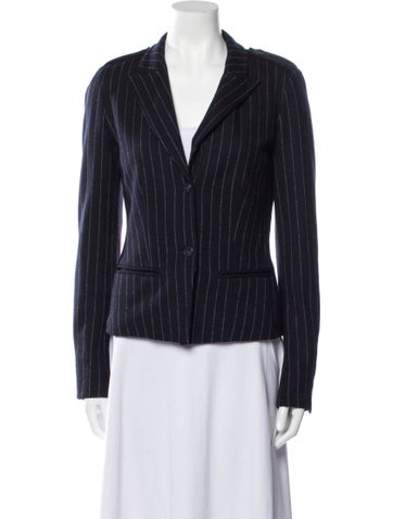 Max Mara Jackets Striped Blazer S