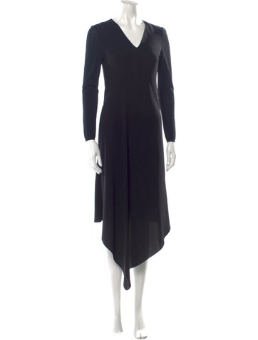 Max Mara Dresses V-Neck Long Dress XXS