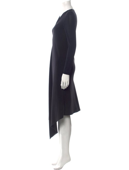 Max Mara V-Neck Long Dress