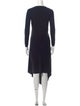 Max Mara V-Neck Long Dress