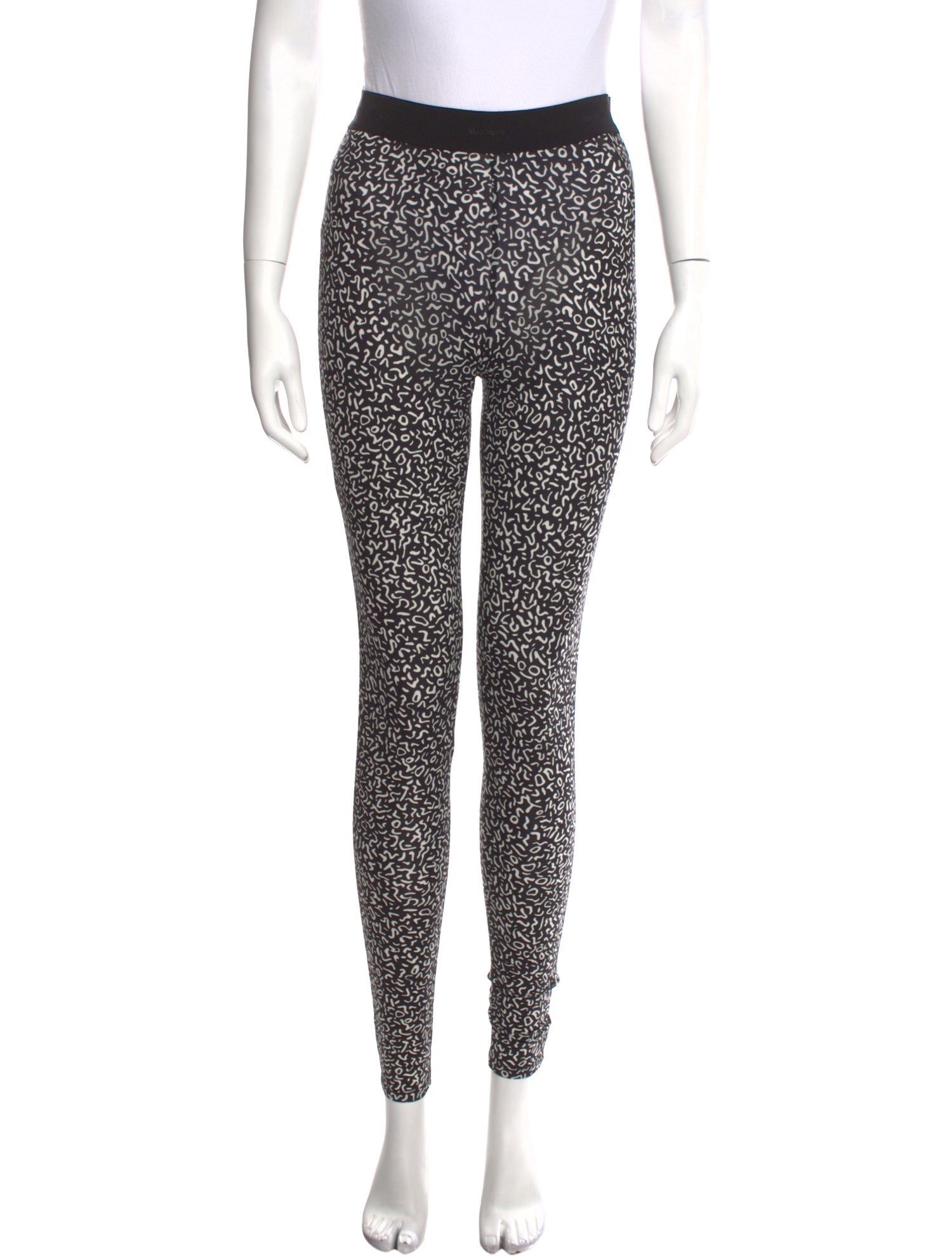 Max Mara Printed Skinny Leg Pants