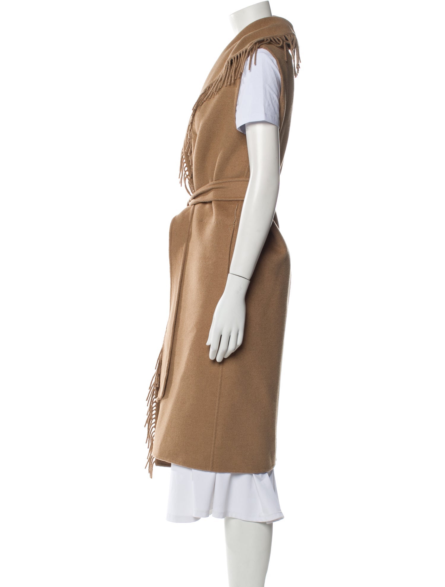 Max Mara Camel Hair Vest