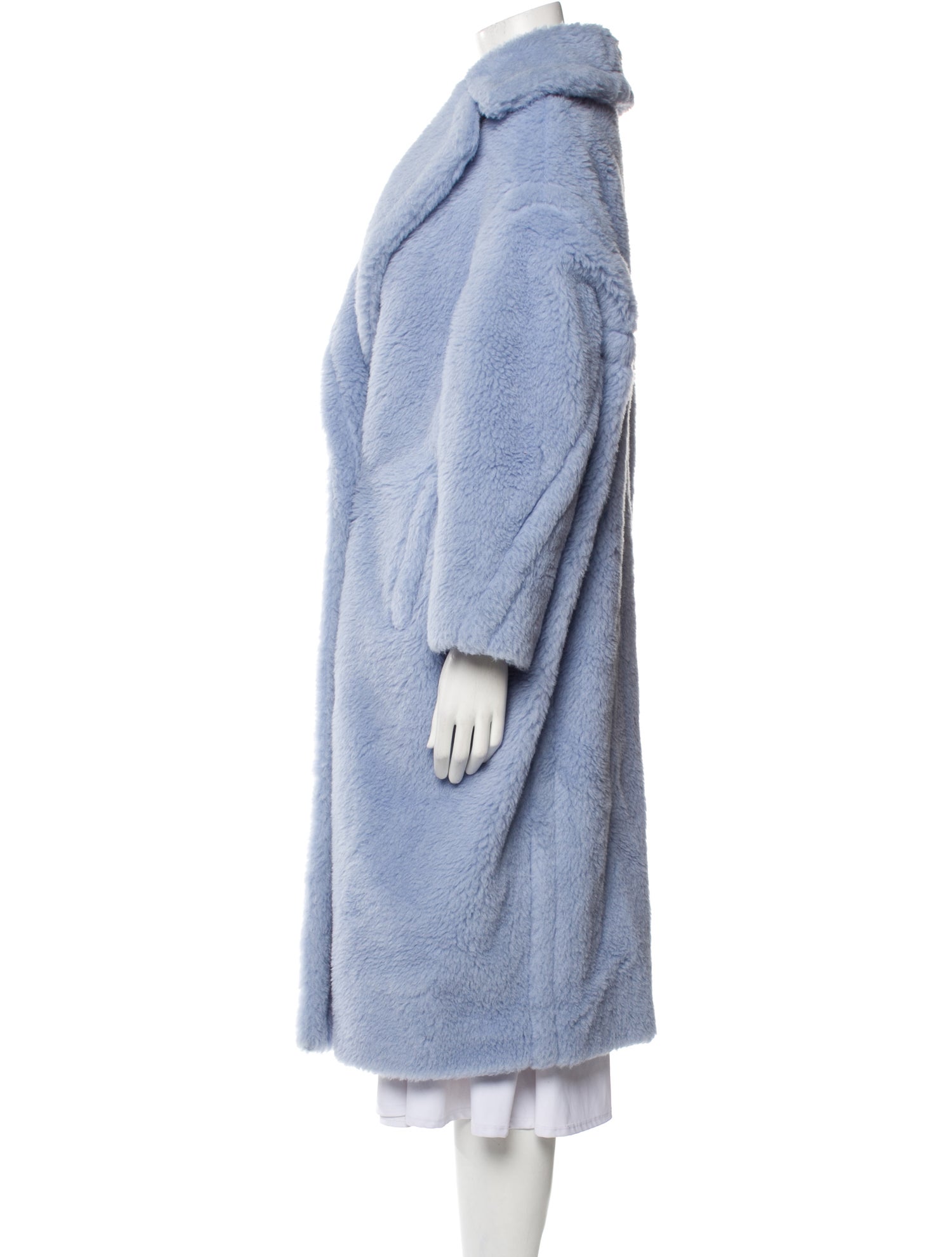 Mayoral Faux Fur Hooded Coat in Alpaca