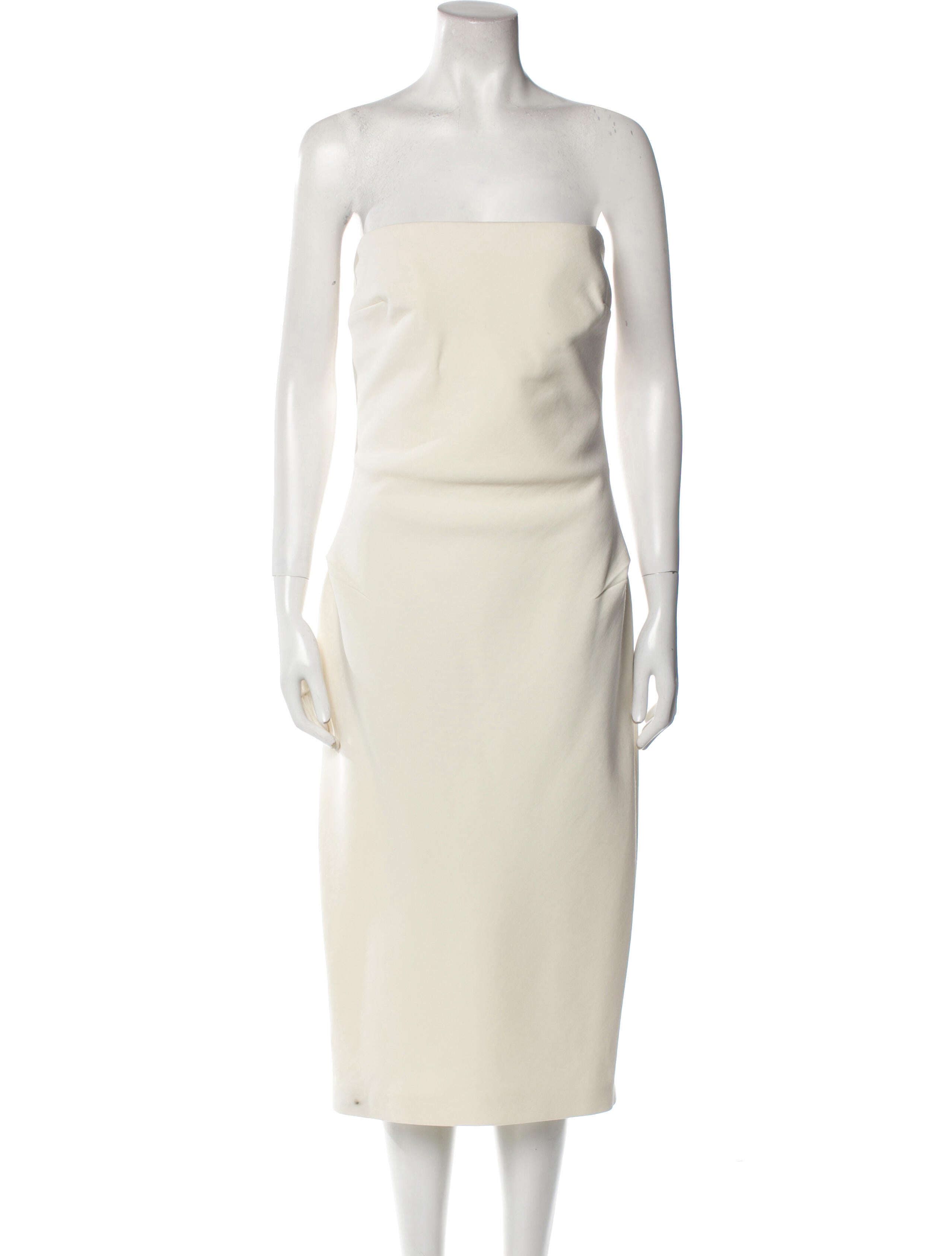 Max Mara Virgin Wool Knee-Length Dress
