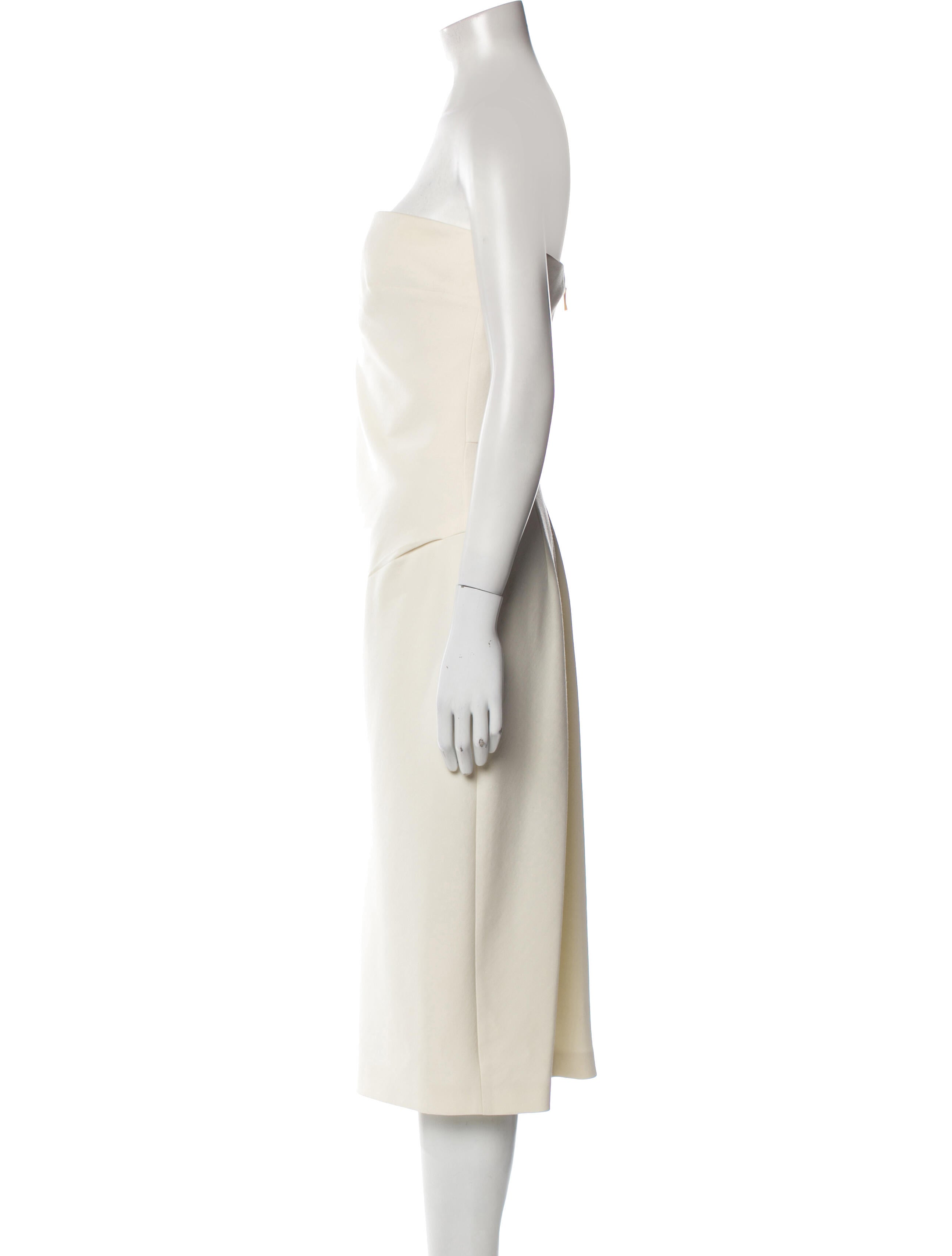 Max Mara Virgin Wool Knee-Length Dress