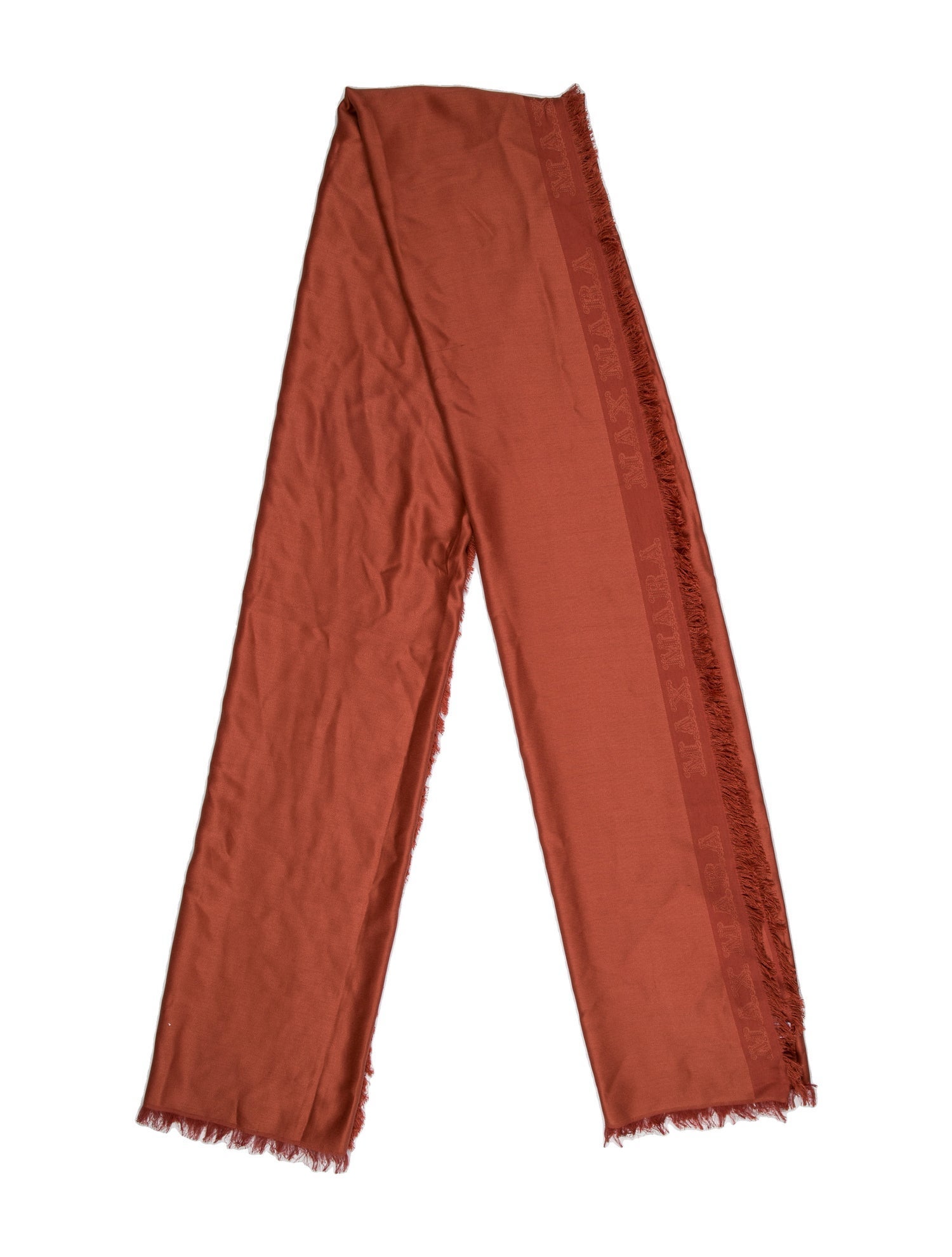 Max Mara Silk Printed Scarf