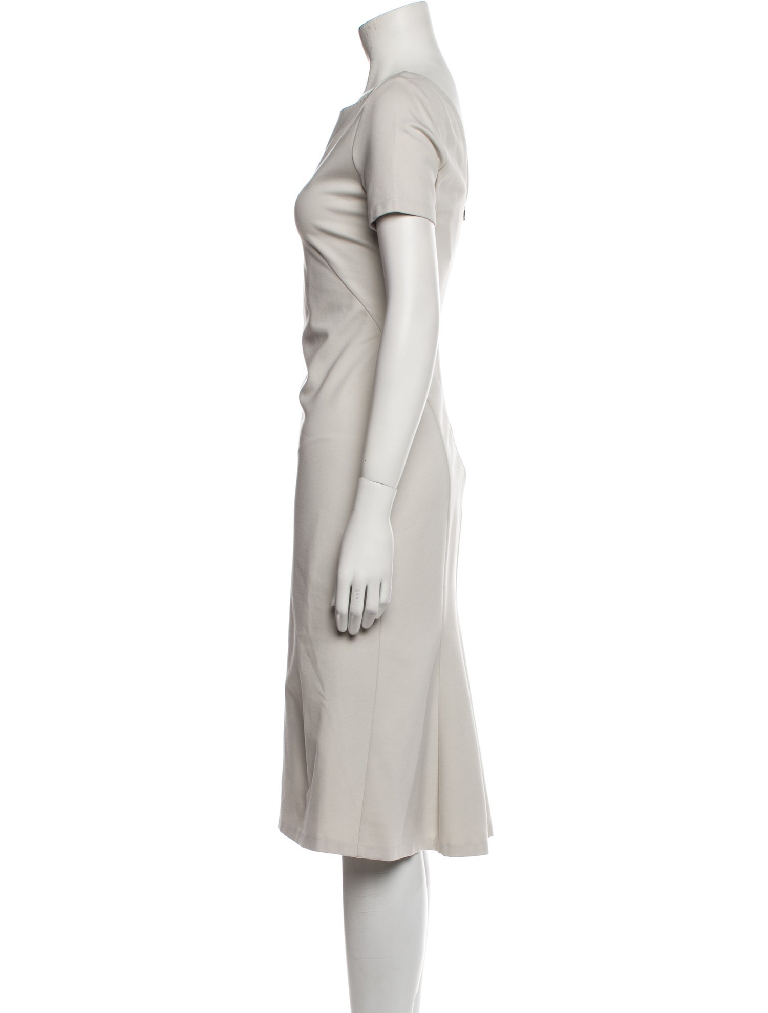 Max Mara Bateau Neckline Midi Length Dress w/ Tags