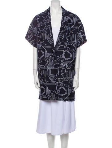 Max Mara Jackets Printed Vest US 6 | M