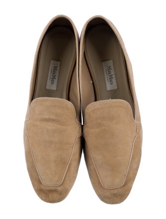 Max Mara Suede Loafers