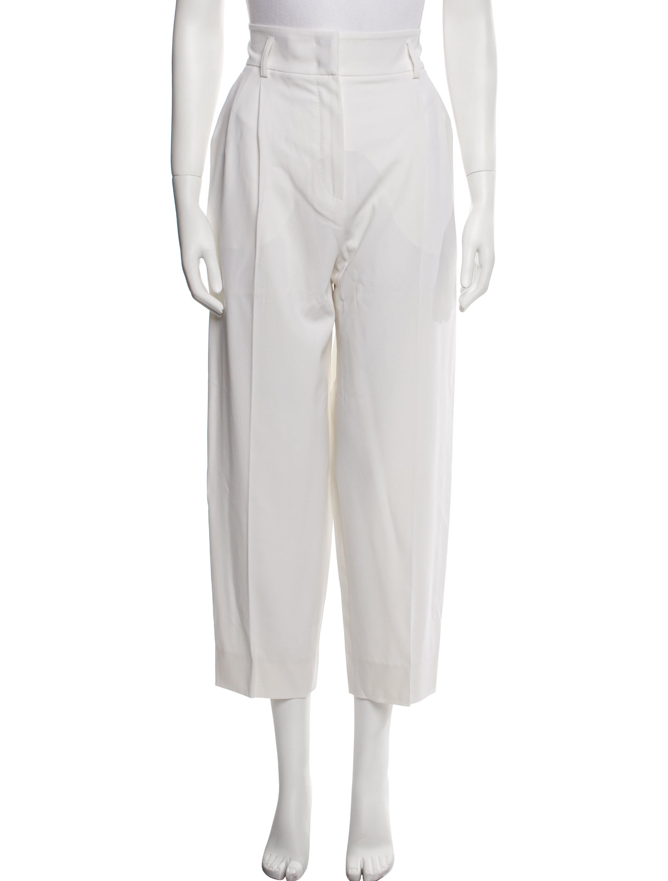 Max Mara Virgin Wool Straight Leg Pants