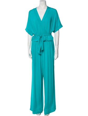 Max Mara V-Neck Jumpsuit