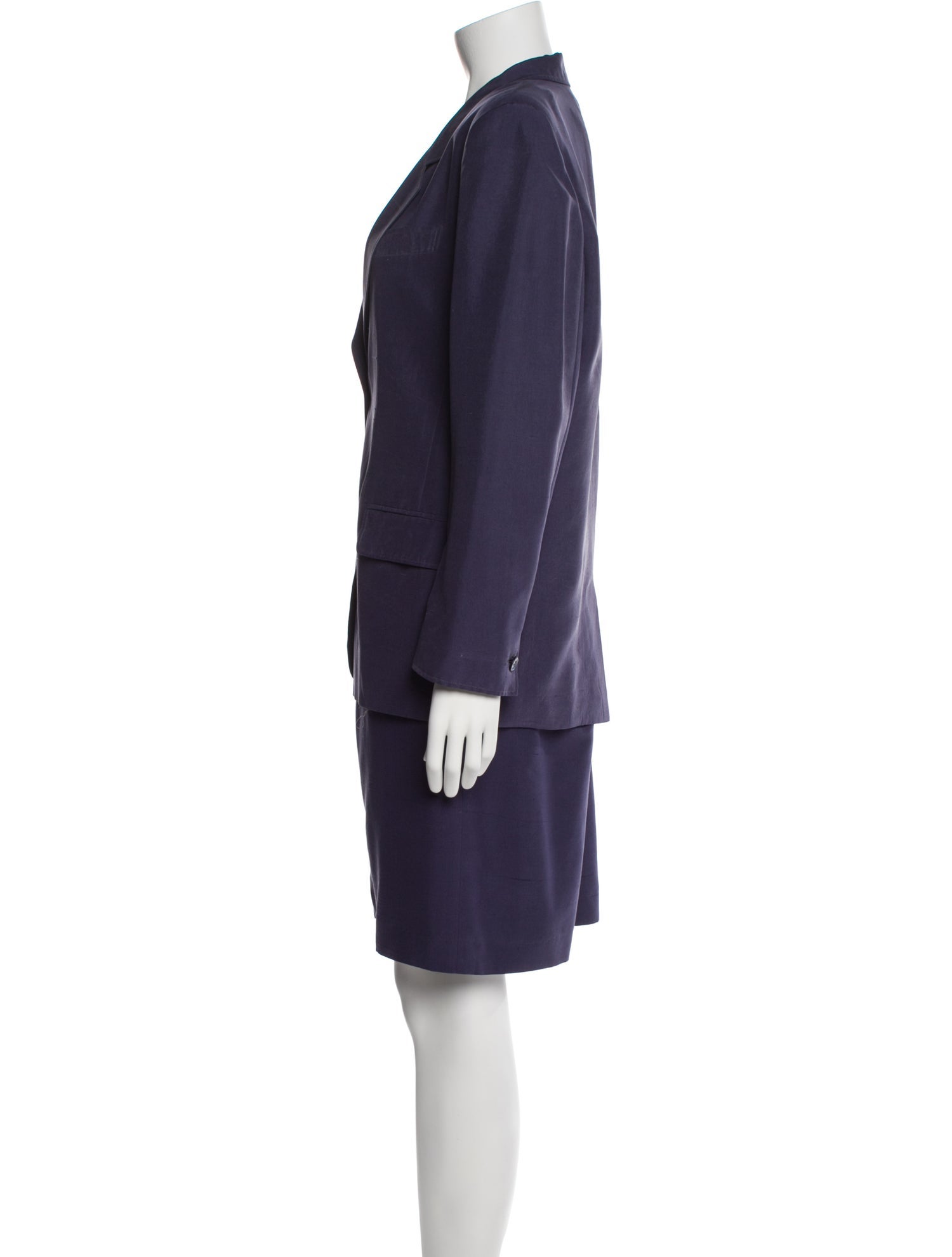 Max Mara Silk Skirt Set