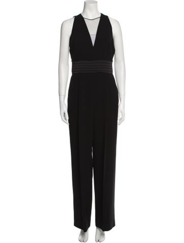 Max Mara Jumpsuits and Rompers Plunge Neckline Jumpsuit US 8 | M