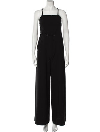 Max Mara Square Neckline Jumpsuit
