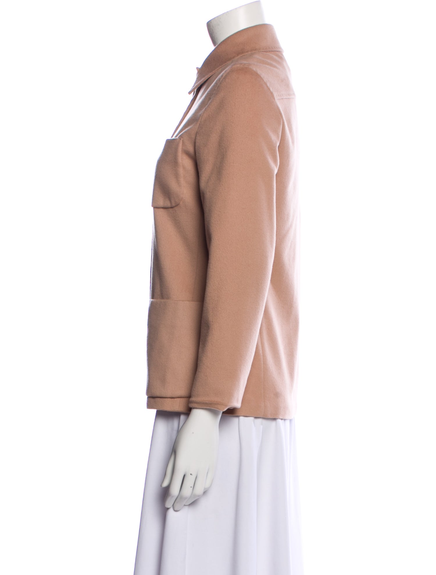 Max Mara Virgin Wool Utility Jacket