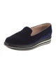 Max Mara Velvet Loafers
