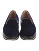 Max Mara Velvet Loafers