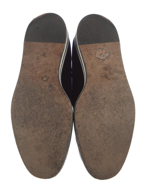 Max Mara Velvet Loafers