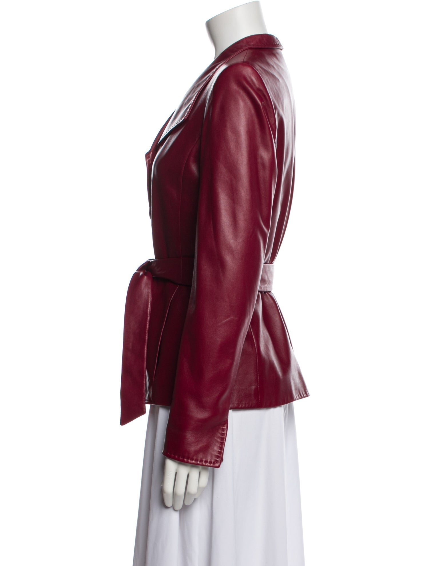 Max Mara Lamb Leather Jacket