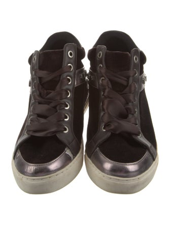 MAX&Co. Velvet Printed Sneakers