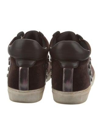 MAX&Co. Velvet Printed Sneakers