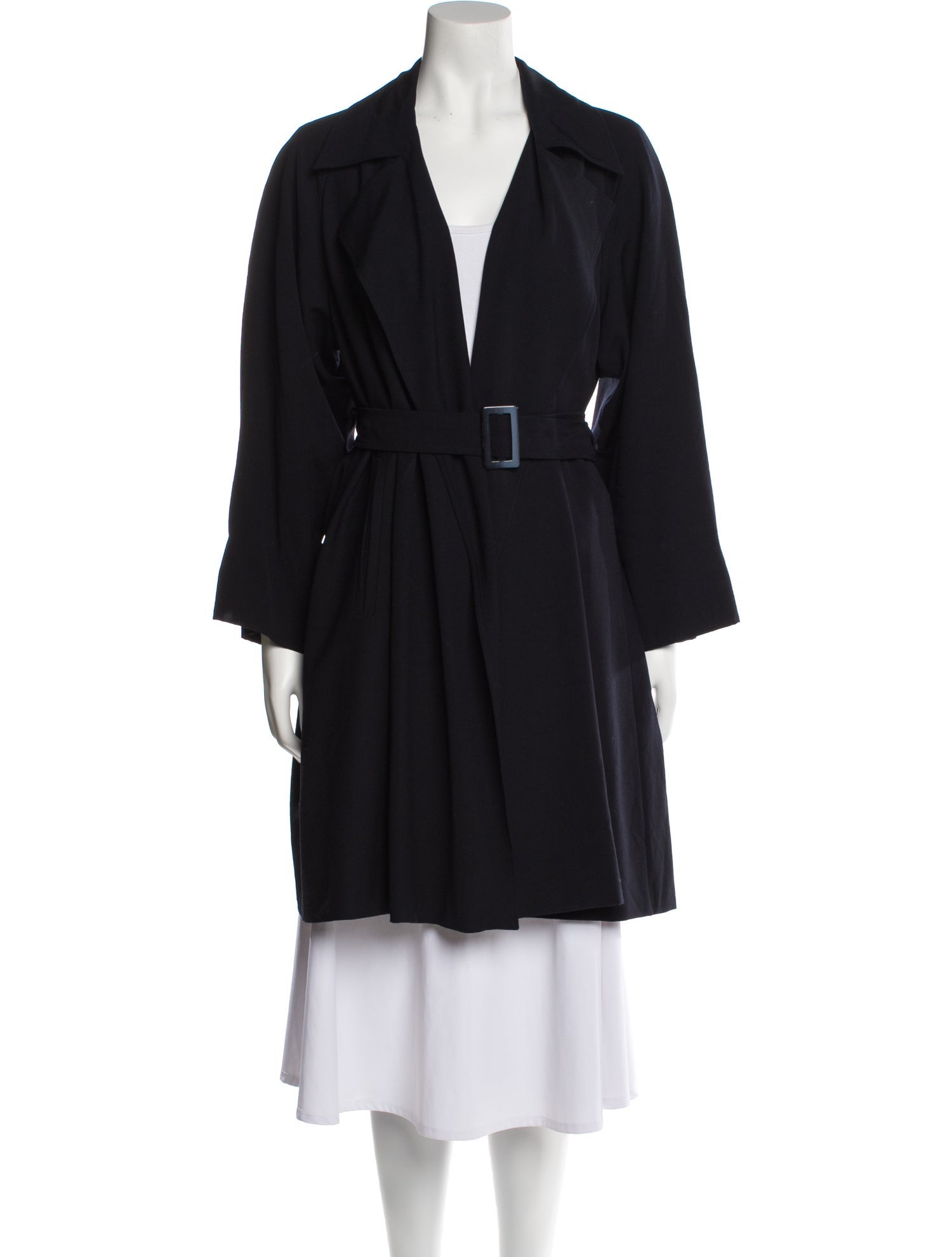 Max Mara Virgin Wool Trench Coat