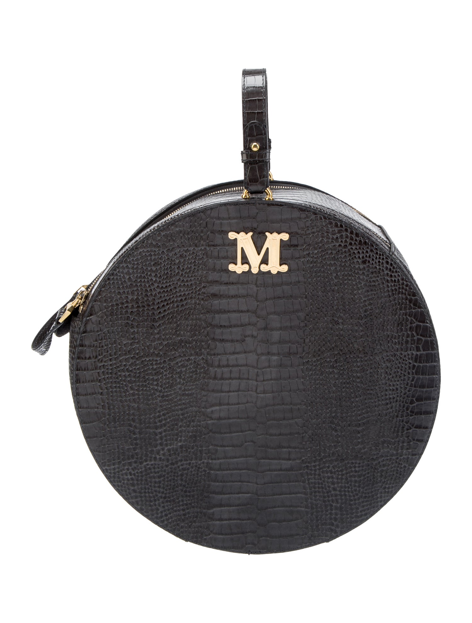 Max Mara Leather Top Handle Bag