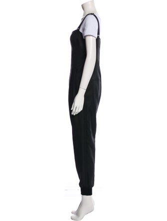 Max Mara Virgin Wool Square Neckline Jumpsuit