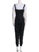 Max Mara Virgin Wool Square Neckline Jumpsuit
