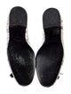 Max Mara Embossed Leather Animal Print Loafers