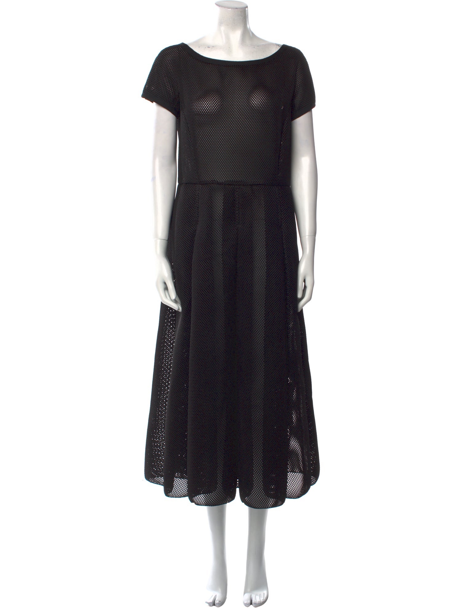 Max Mara Lasercut Accents Long Skirt