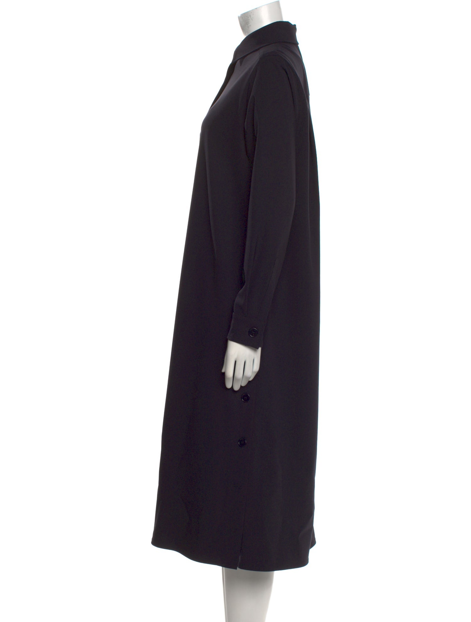 Max Mara Virgin Wool Midi Length Dress