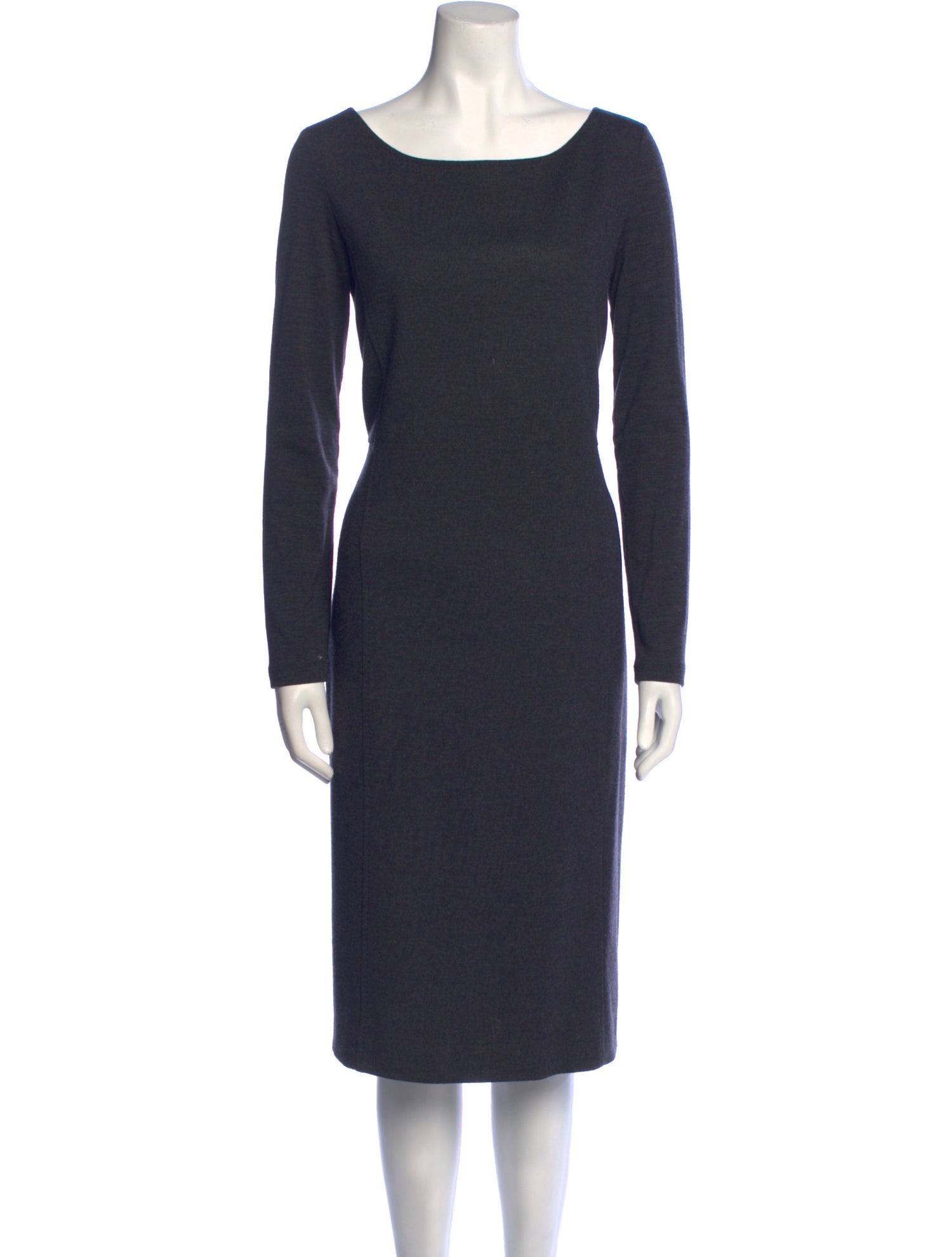 Max Mara Wool Midi Length Dress