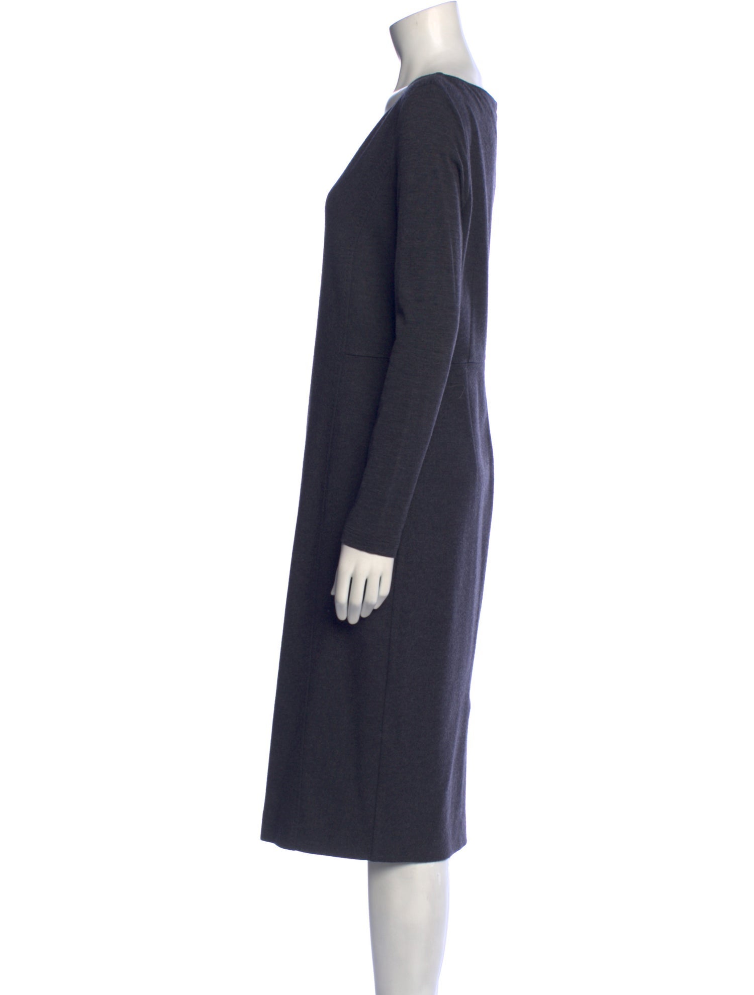 Max Mara Wool Midi Length Dress