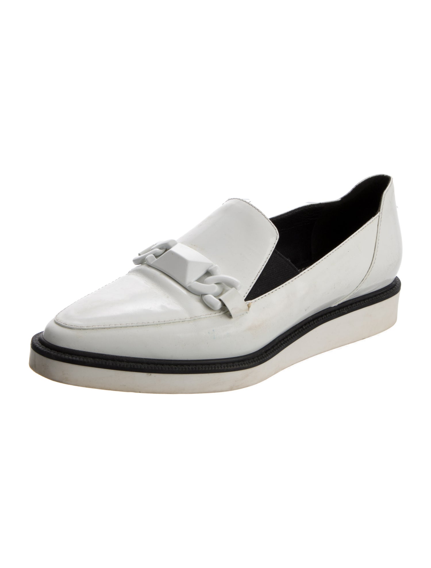 Max Mara Leather Loafers