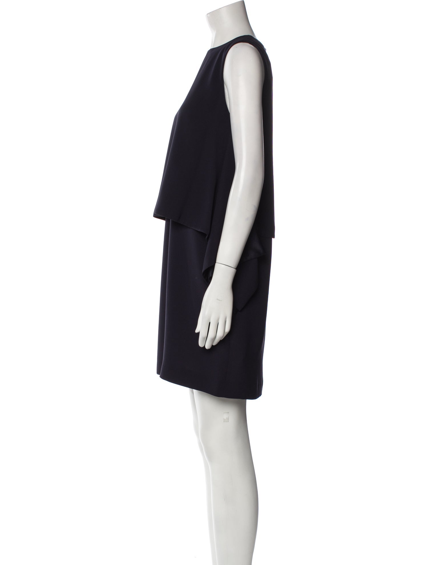 Max Mara Crew Neck Mini Dress