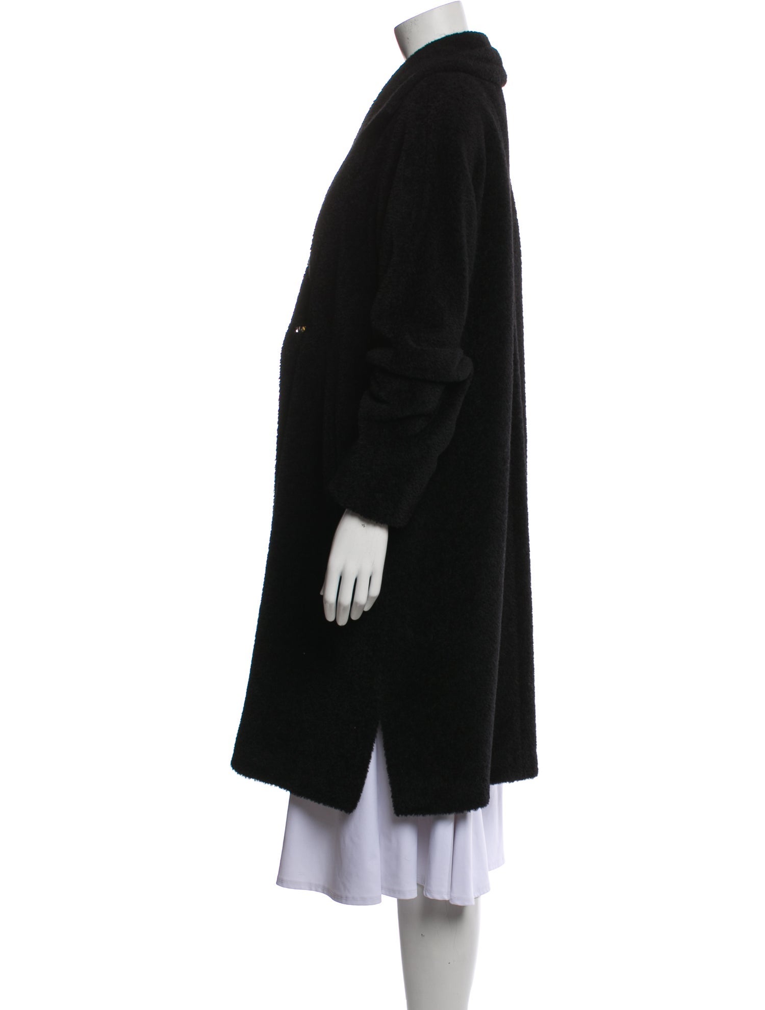 Max Mara Alpaca Faux Fur Coat