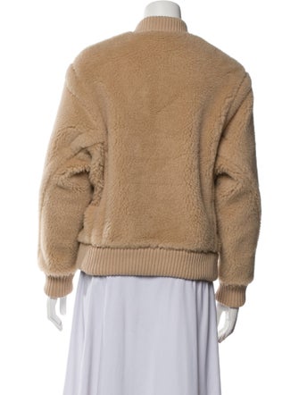 Max Mara Fur Faux Fur Jacket