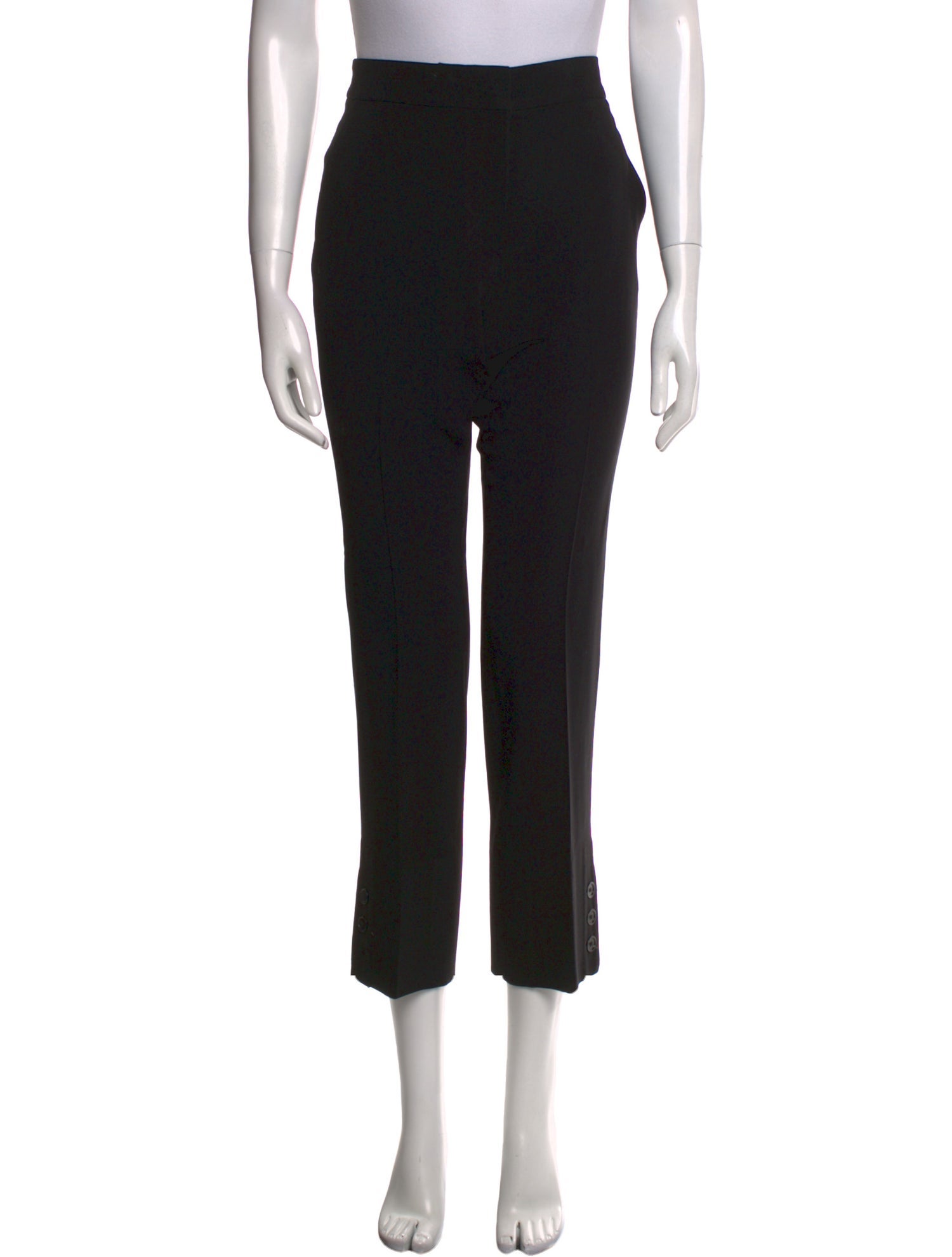 Max Mara Virgin Wool Straight Leg Pants
