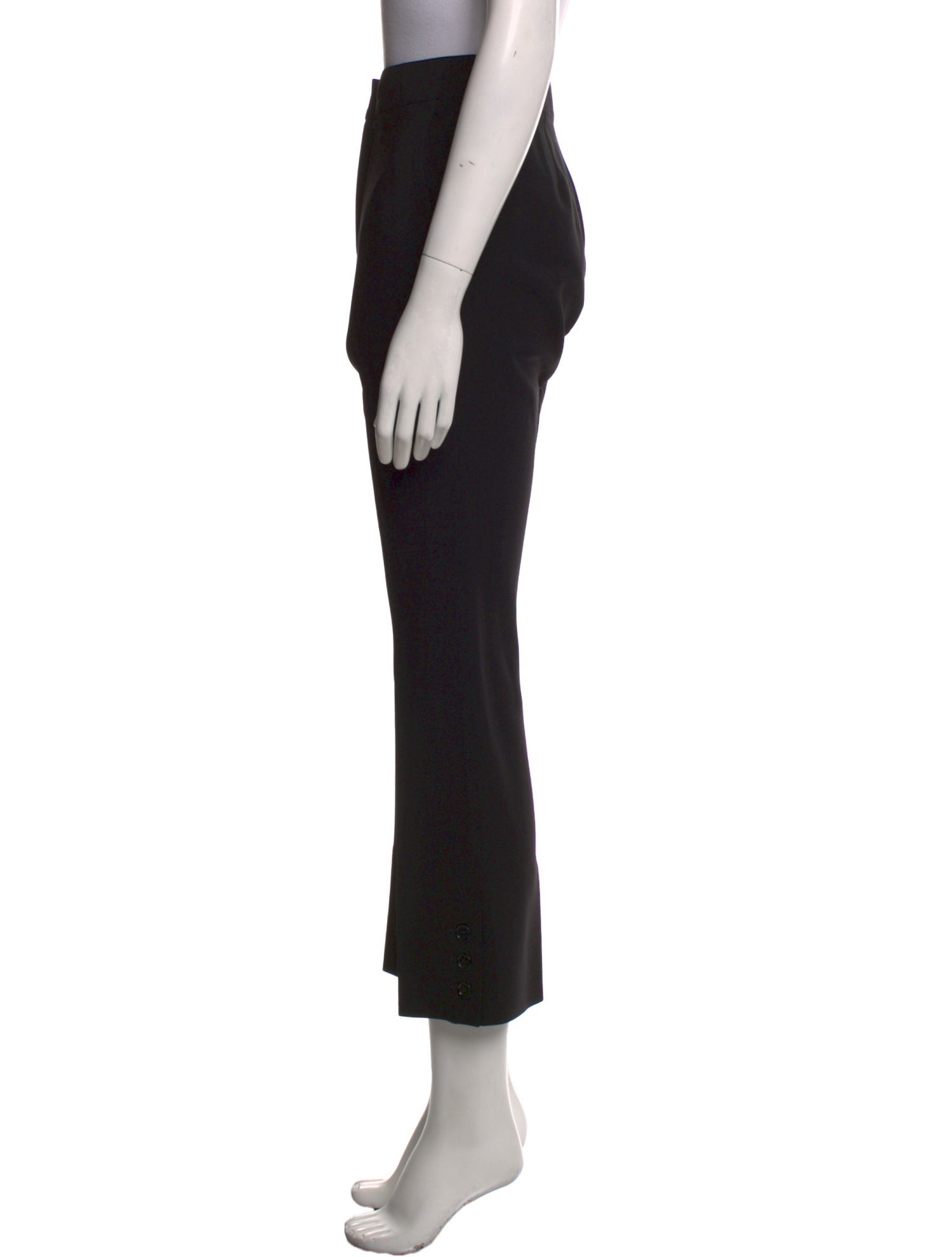 Max Mara Virgin Wool Straight Leg Pants