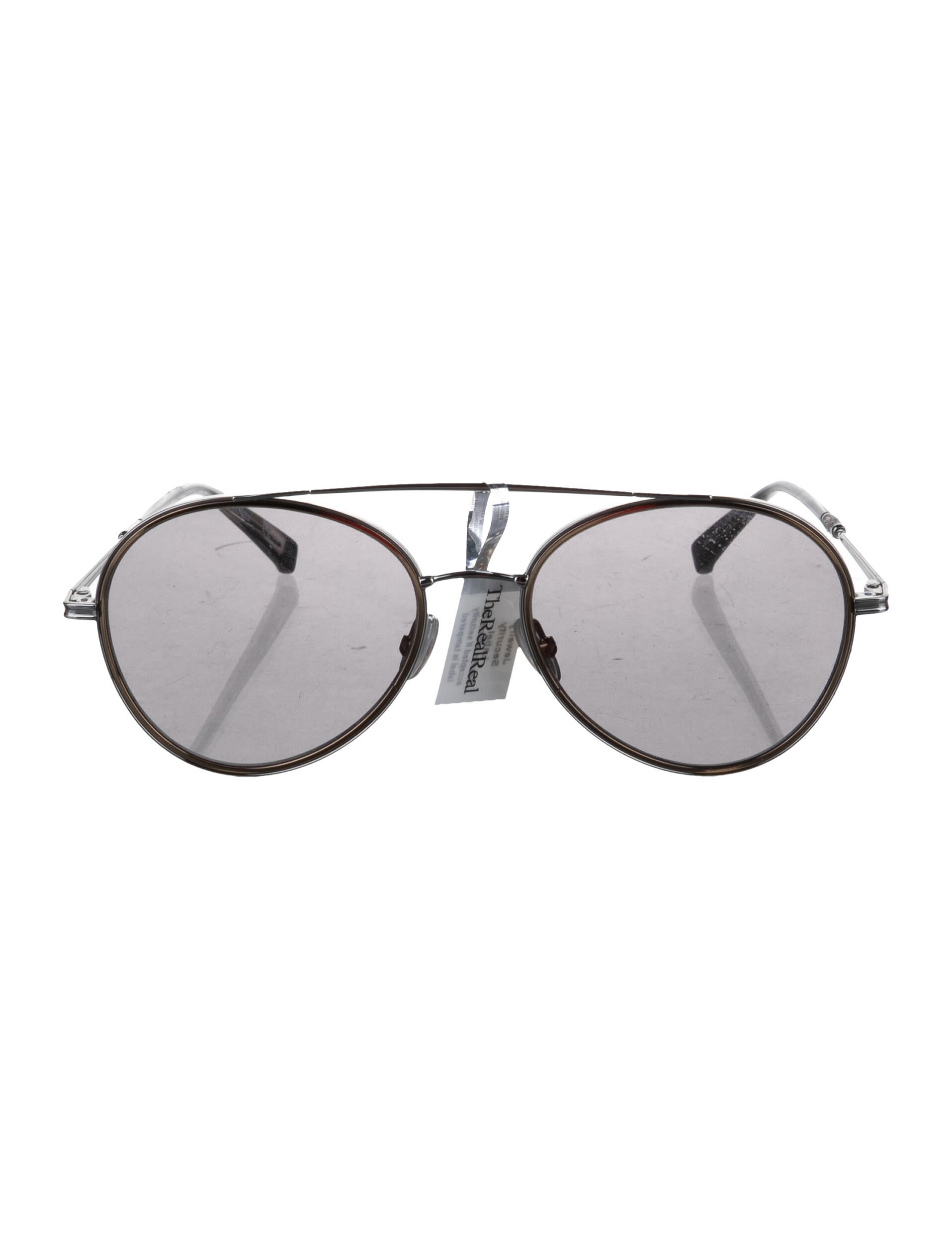Max Mara Aviator Tinted Sunglasses