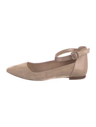 Max Mara Suede Flats