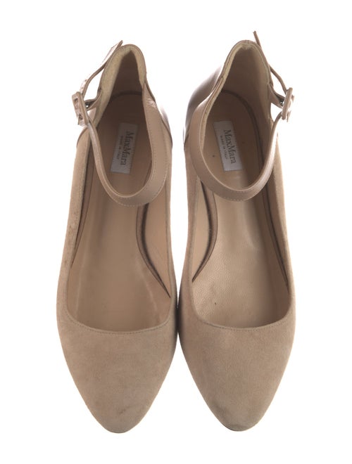 Max Mara Suede Flats