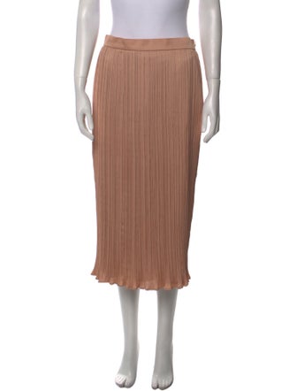 Max Mara Ruffle Embellishment Midi Length Skirt