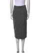 Max Mara Wool Midi Length Skirt